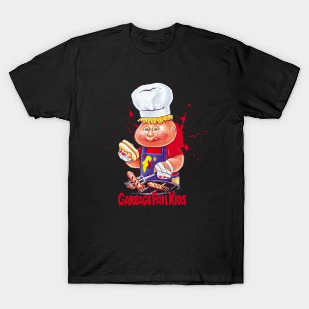 garbage pail kids - chef T-Shirt by olivia parizeau